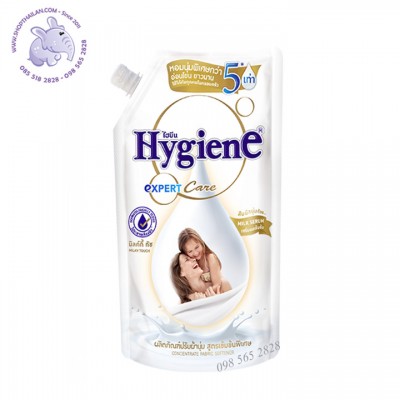 Nước xả vải đậm đặc  Hygiene Milky touch (Thích hợp cho da nhạy cảm và trẻ em.) Hàng chính hãng